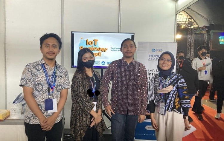 Indobot Academy Ikut Ramaikan MSIB Fair di Telkom University Bandung