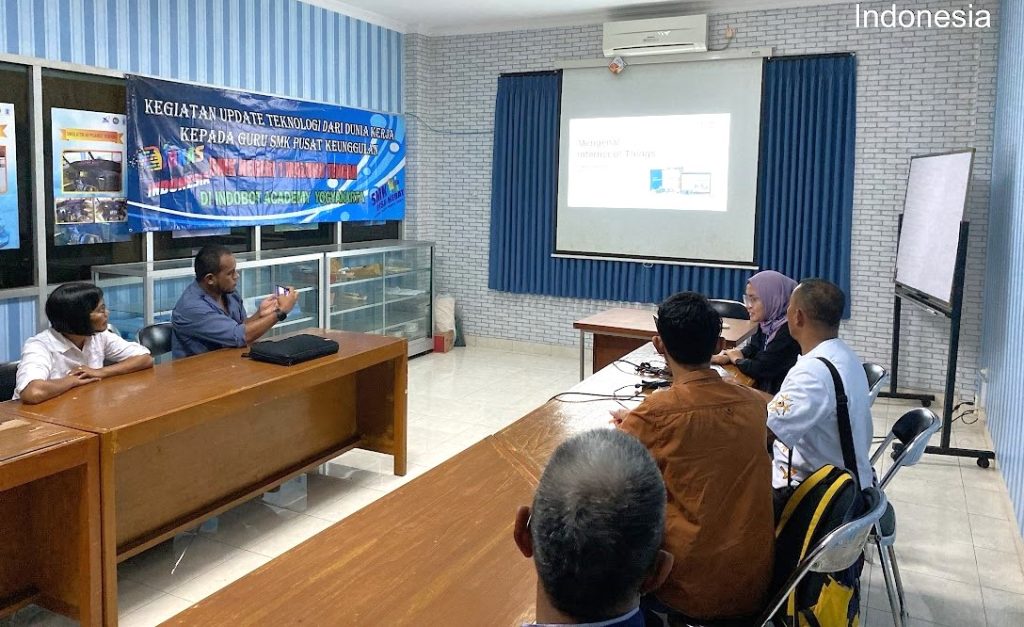SMK N 1 Maluku Tengah Melakukan Kegiatan Update Teknologi bersama Indobot Academy