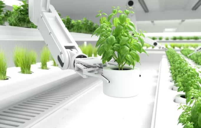 implementasi Arm Robot pendukung smart farming