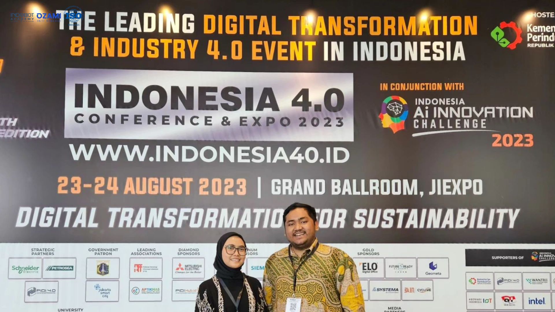 Indobot Academy Hadir pada Event Indonesia 4.0 Conference & Expo 2023