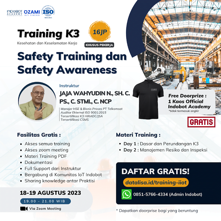 Training K3 gratis safety awareness