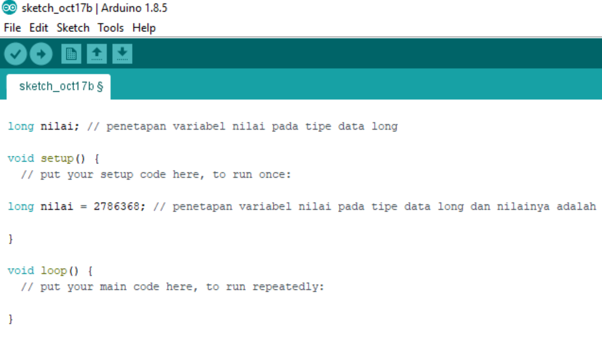 Variabel Dalam Pemrograman Arduino